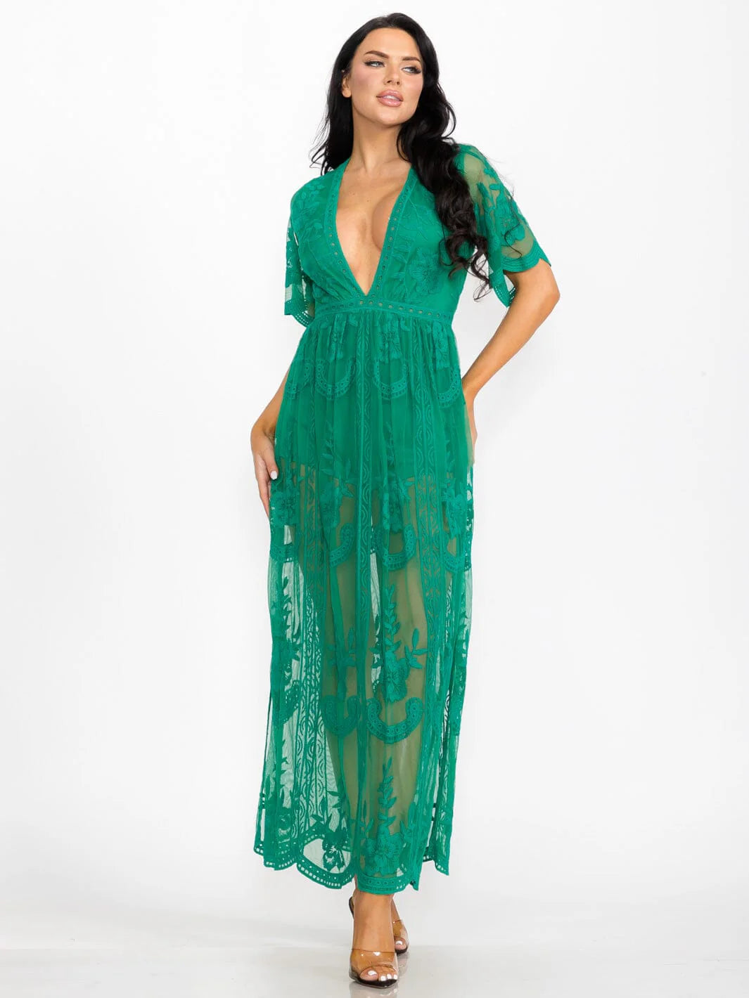 Lace Maxi Dress