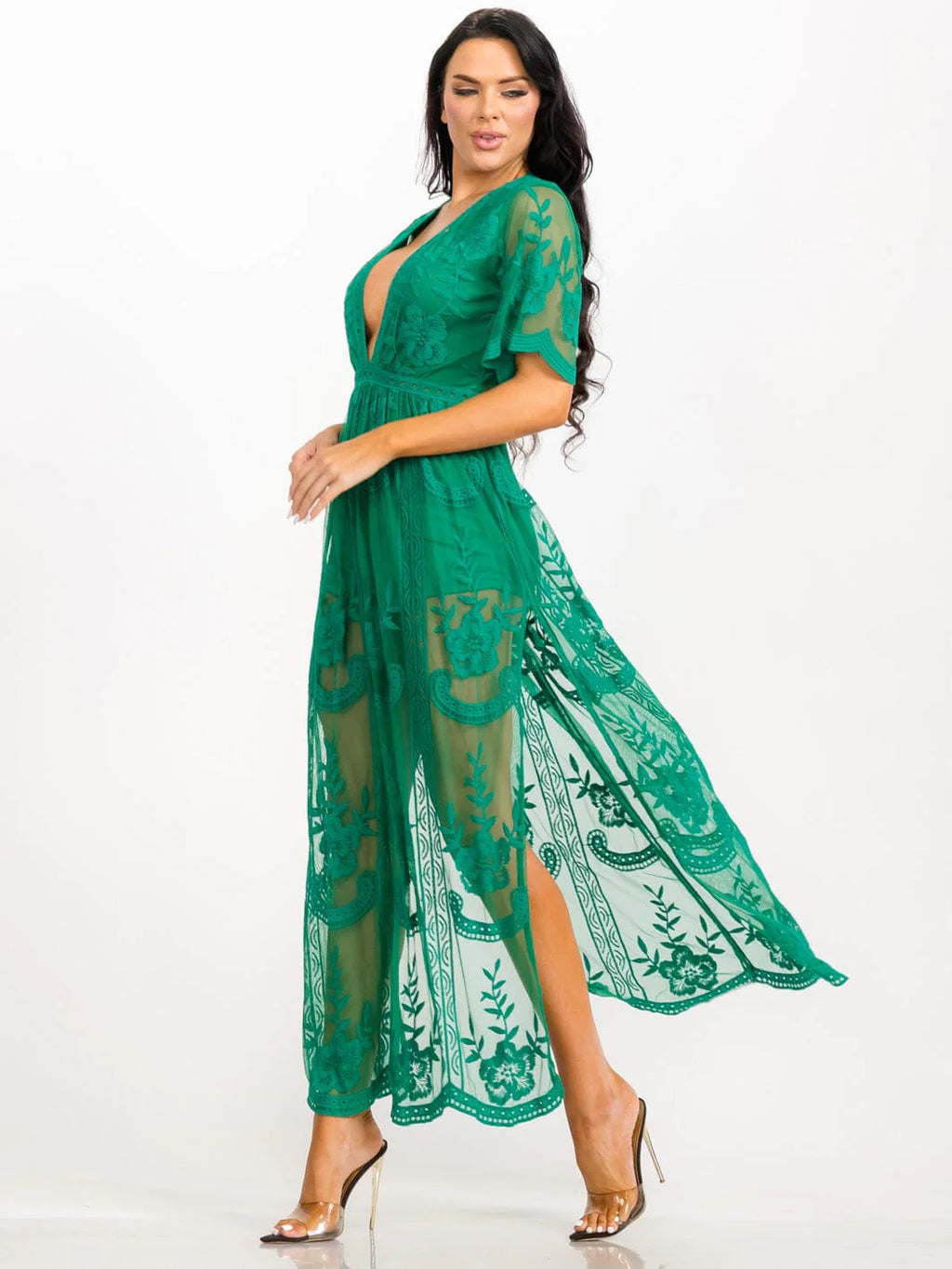 Lace Maxi Dress